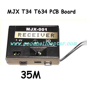 mjx-t-series-t34-t634 helicopter parts pcb board (35M)